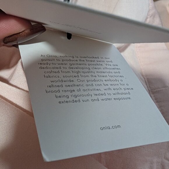 Onia | Amanda Wrap Skirt in Lobster Pink - Picture 8 of 11